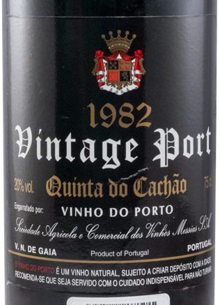 1982 Messias Quinta do Cachão Vintage Porto