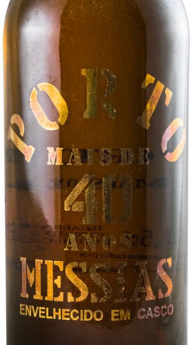 Messias +40 years Port (gold pyrographed bottle) 37.5cl