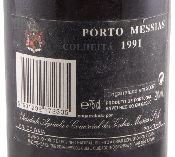 1991 Messias Colheita Porto