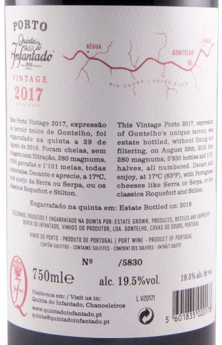 2017 Quinta do Infantado Vintage Port