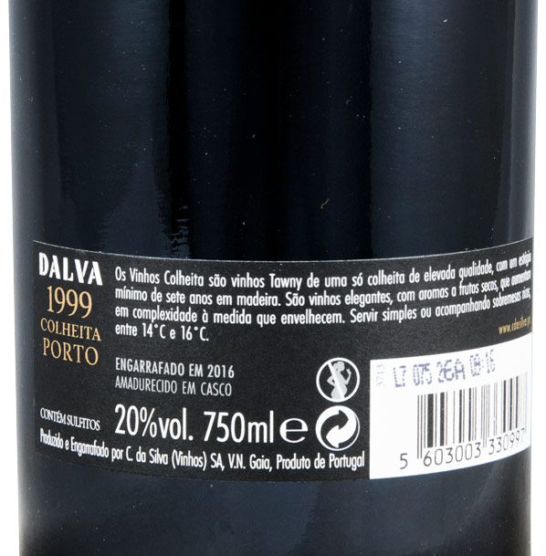 1999 Dalva Colheita Port