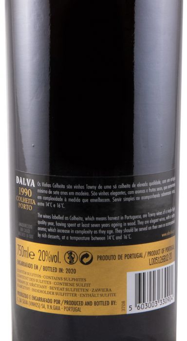 1990 Dalva Colheita Porto