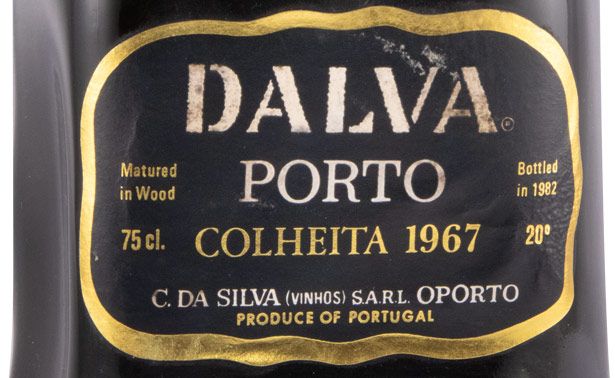 1967 Dalva Colheita Porto (engarrafado em 1982)