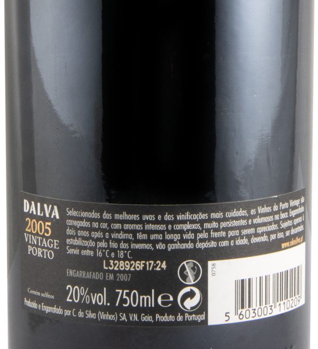 2005 Dalva Vintage Porto