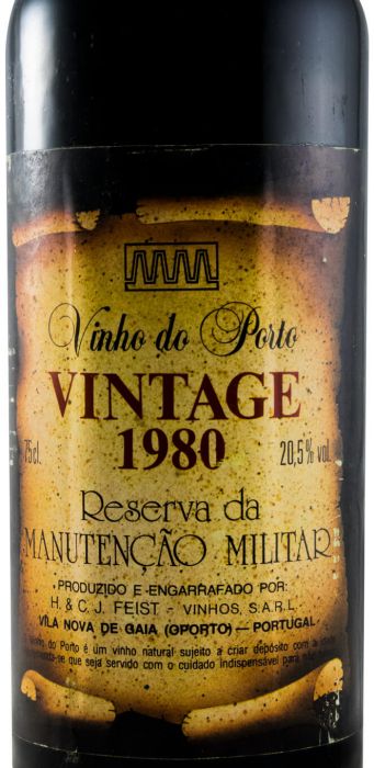 1980 Feist Vintage Reserva da Manutenção Militar Porto