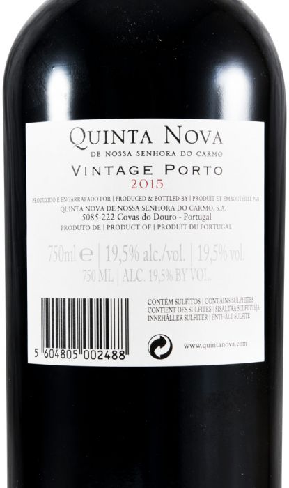 2015 Quinta Nova Vintage Porto