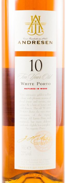 Andresen White 10 years Port 50cl