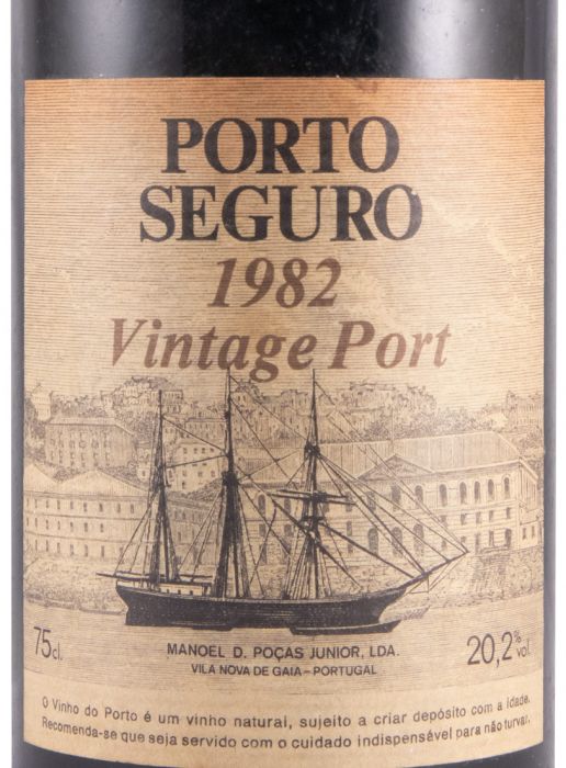 1982 Poças Junior Porto Seguro Vintage Porto