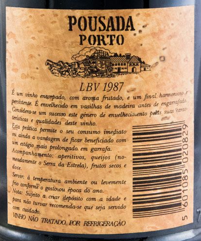 1987 Pousada LBV Port (bottled in 1992)