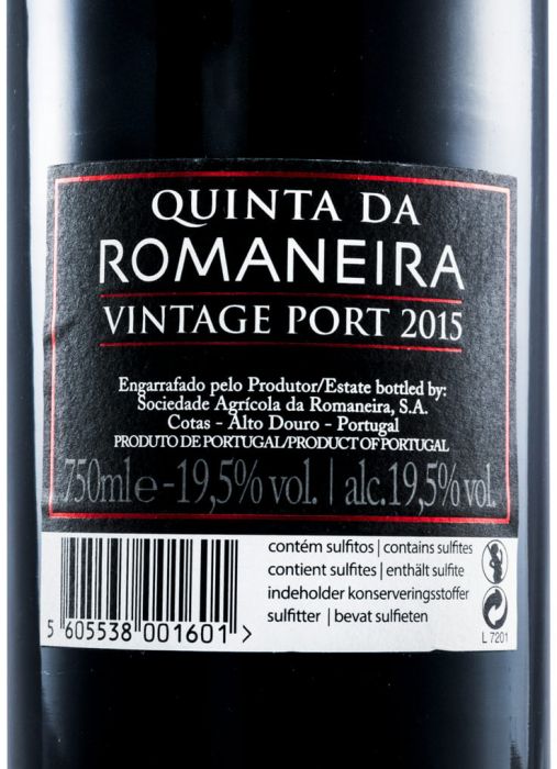 2015 Quinta da Romaneira Vintage Port