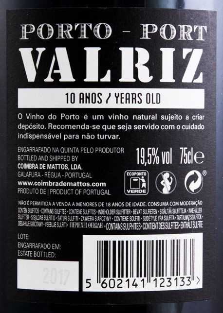 Valriz 10 years Port