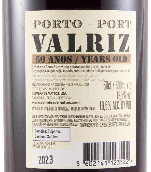 Valriz 50 years Port 50cl