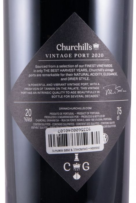 2020 Churchill's Vintage Porto