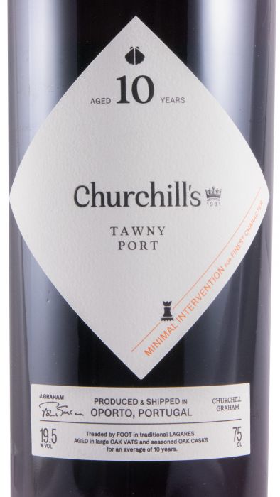 Churchill's 10 years Port