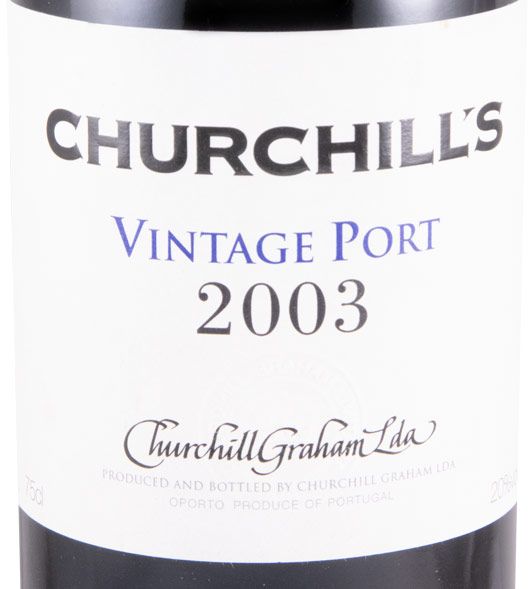 2003 Churchill's Vintage Port
