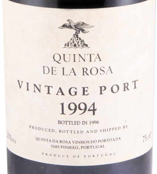 1994 Quinta de La Rosa Vintage Port