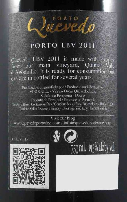2011 Quevedo LBV Porto