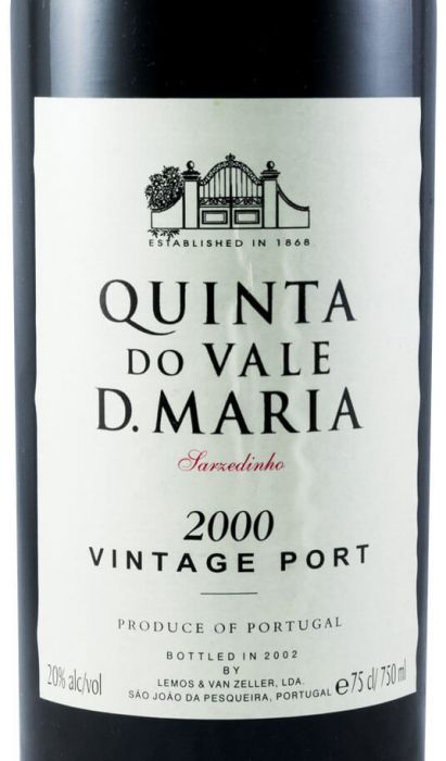 2000 Quinta Vale D. Maria Vintage Porto