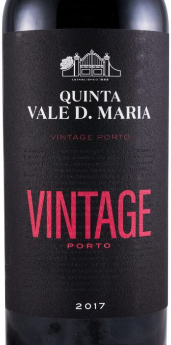 2017 Quinta Vale D. Maria Vintage Port