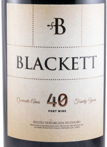 Blackett Tawny 40 anos Porto