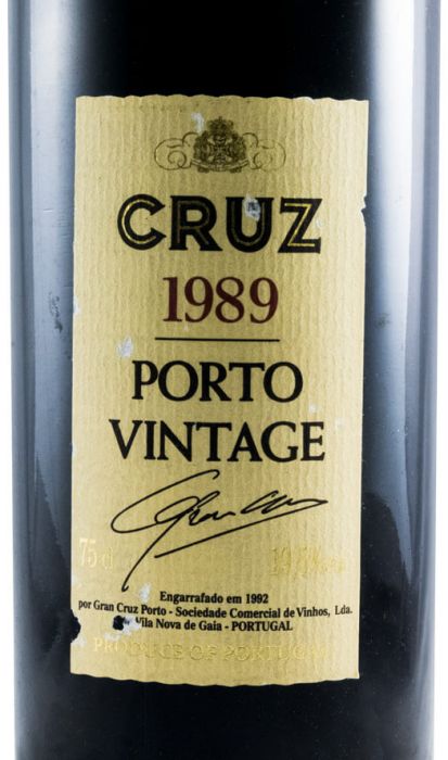1989 Cruz Vintage Porto