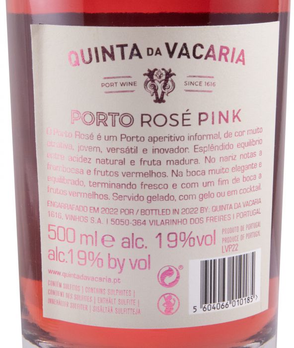 Quinta da Vacaria Pink Port 50cl