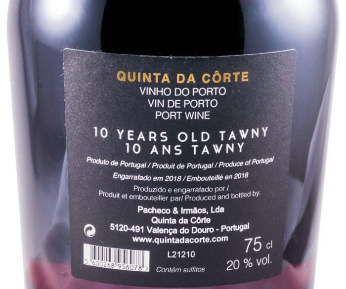 Quinta da Côrte Tawny 10 anos Porto