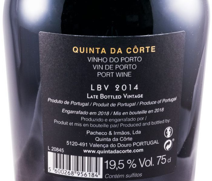 2014 Quinta da Côrte LBV Porto