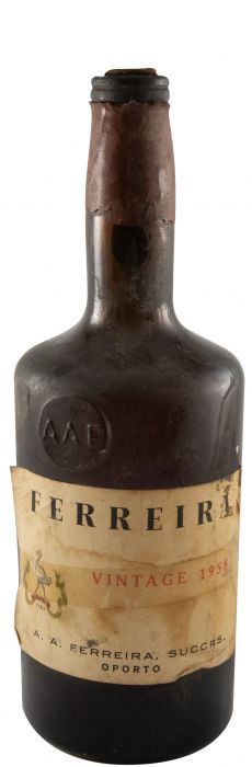 1958 Ferreira Vintage Port (damaged bottleneck)