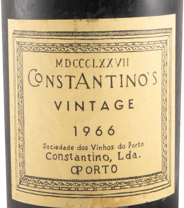 コンスタンティノ・ヴィンテージ ポート 1966年