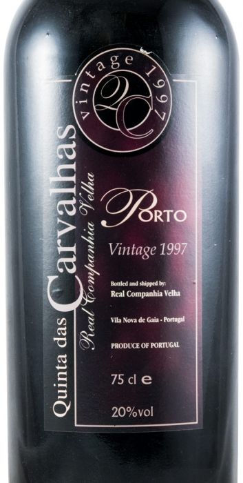 1997 Quinta das Carvalhas Vintage Porto