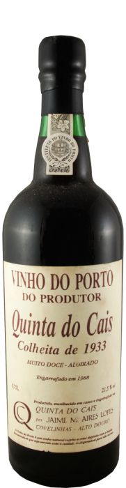 1933 Quinta do Cais Colheita Port