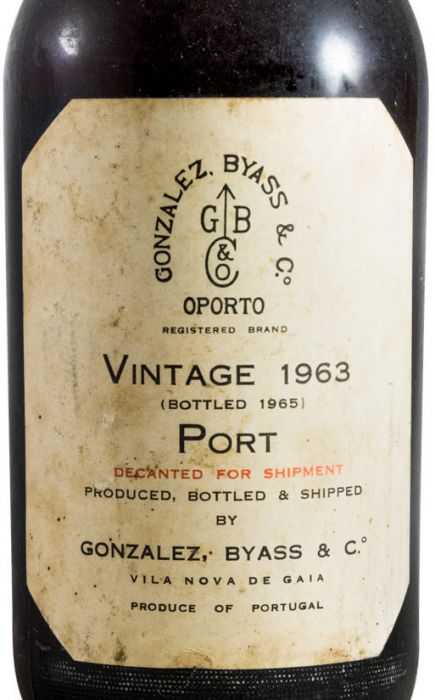 1963 Gonzalez Byass Vintage Porto