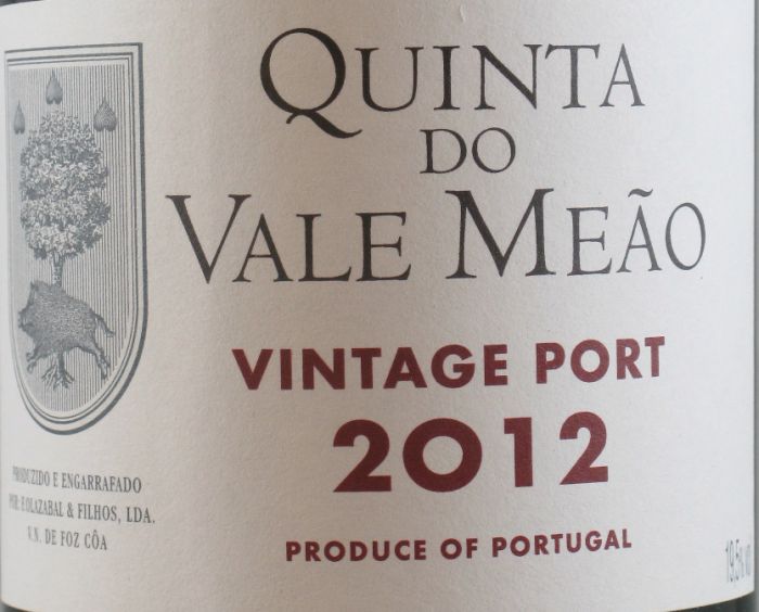 2012 Quinta do Vale Meão Vintage Porto