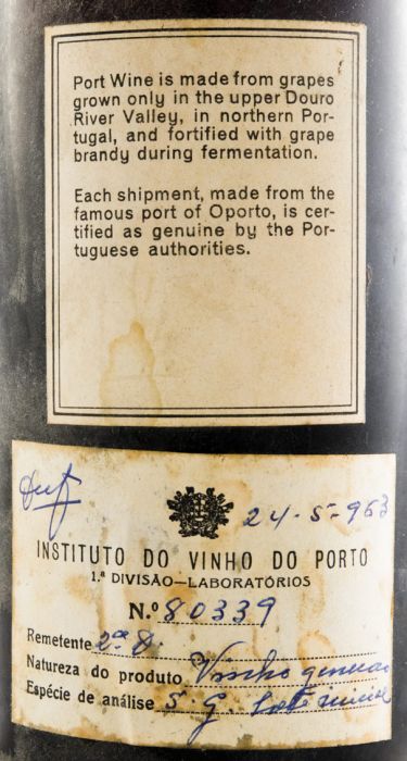 1941 Shippers & Growers Vintage Porto