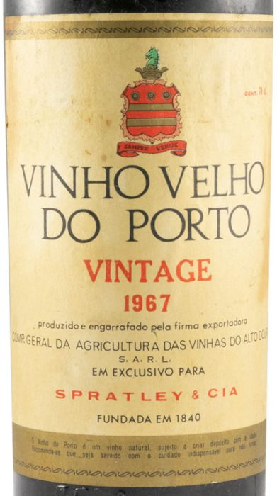 1967 Spratley Vintage Porto