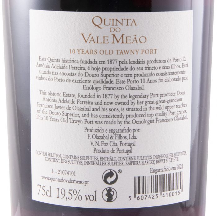 Quinta do Vale Meão 10 years Port