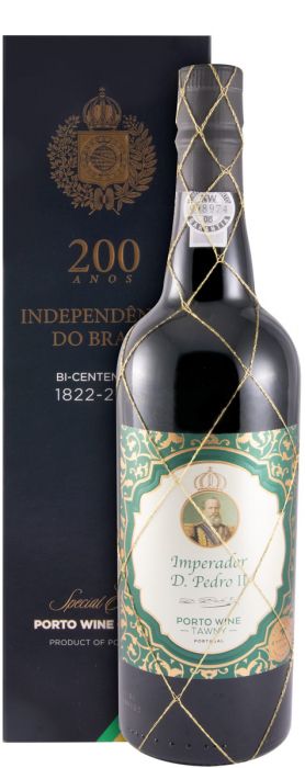 200 Anos Independência do Brasil Tawny Porto (rótulo Imperador D. Pedro II)