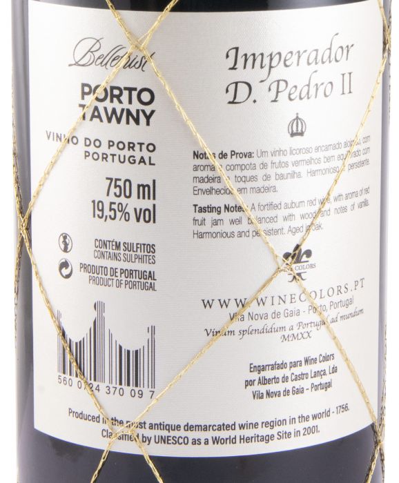 200 Years Independência do Brasil Tawny Port (label Imperador D. Pedro II)