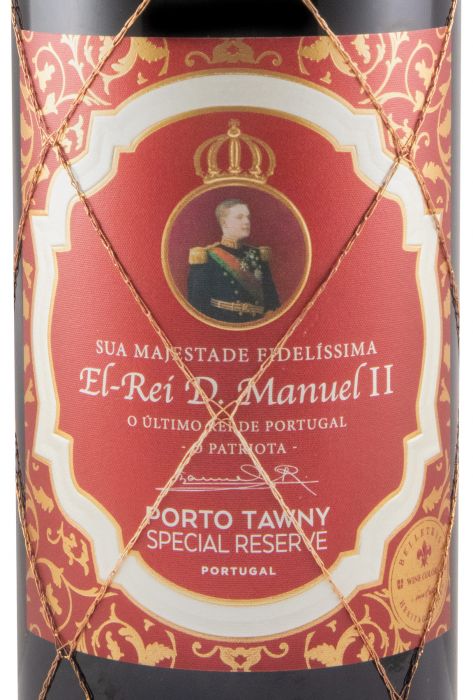 700 Anos Marinha Portuguesa Tawny Reserve Porto (rótulo El Rei D. Manuel II)