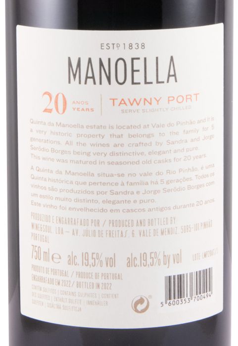 Manoella 20 years Port