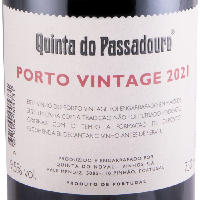 2021 Quinta do Passadouro Vintage Port