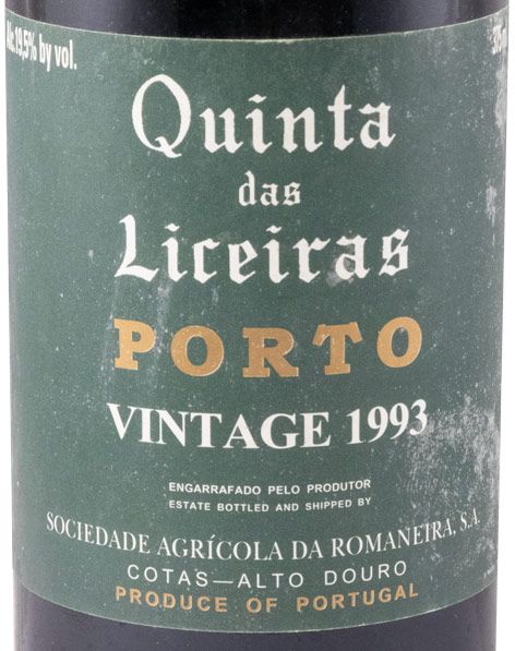 1993 Quinta das Liceiras Vintage Port 37,5cl