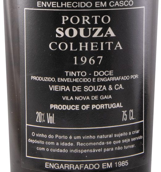 1967 Souza Colheita Port