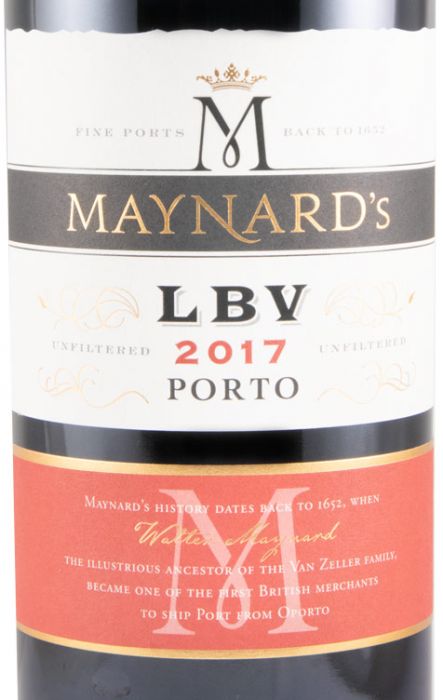 2017 Maynard's LBV Unfiltered Port