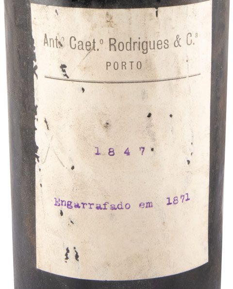 1847 António Caetano Rodrigues Port (bottled in 1871)