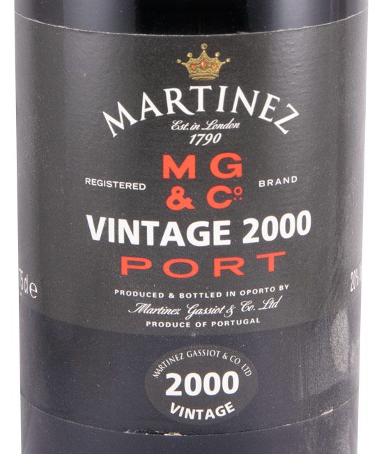 2000 Martinez Vintage Port