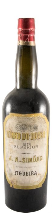 1878 J. A. Simões Vinho do Douro Superior Porto