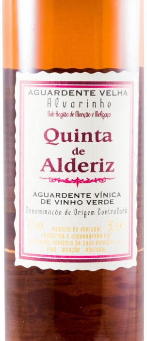 Aguardente Vínica Quinta de Alderiz Alvarinho Velha 50cl