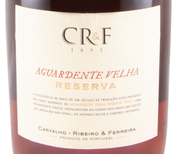 Aguardente Vínica CRF Velha Reserva